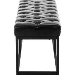 CLP 2-zits Bankje Amun 100 cm - zwart