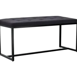 CLP 2-zits Bankje Barci 100 cm - zwart