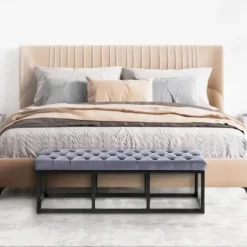 CLP 2-zits Bankje Polson 120 cm - grijs