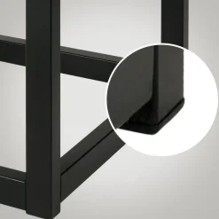 CLP 2-zits Bankje Polson 120 cm - zwart