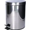CM Pedaalemmer Shine - zilver - 5L - metaal - wc/badkamer