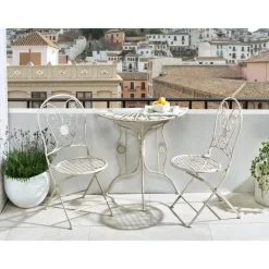 COGGIA - Bistroset - Lichtbeige - IJzer