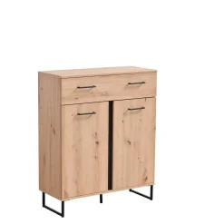 Commode Hoggas 2 deuren & 1 lade - eik