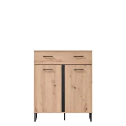 Commode Hoggas 2 deuren & 1 lade - eik