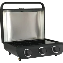 Cook'in Garden Gas barbecue FLAVO 64 - Zwart - Staal