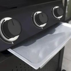 Cook'in Garden Gas barbecue FLAVO 64 - Zwart - Staal