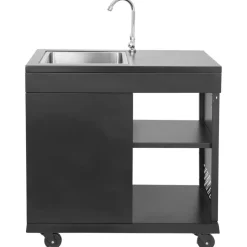 Cook'in Garden Modulaire buitenkeuken FYRA - Zwart - Staal