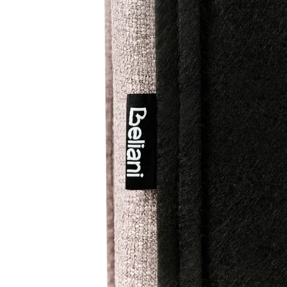 CORIO - Tweepersoonsbed - Taupe - 140 x 200 cm - Polyester