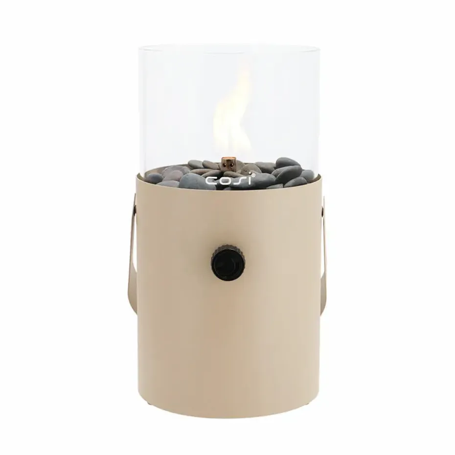 Cosi Fires Cosiscoop Original gaslantaarn - sandy beige