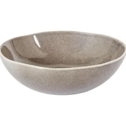 COSTMARY - Diepe borden set van 4 - Grijs - Steengoed