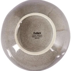 COSTMARY - Diepe borden set van 4 - Grijs - Steengoed