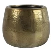Countryfield Plantenpot Oro - terracotta - goud - 18.5x14.5cm