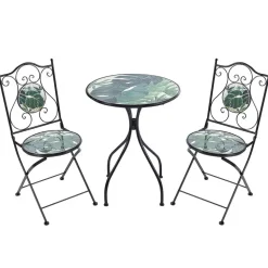 COZZANA - Balkonset - Zwart - Metaal