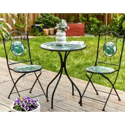 COZZANA - Balkonset - Zwart - Metaal