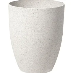 CROTON - Plantenbak - Wit - 35 cm - Stenenmix