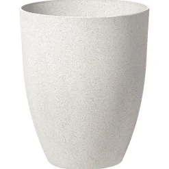 CROTON - Plantenbak - Wit - 43 cm - Stenenmix