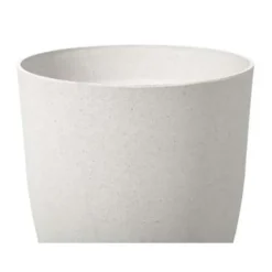 CROTON - Plantenbak - Wit - 43 cm - Stenenmix