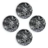 Crow Canyon Home Saladeborden Splatter - Set van 4 - Zwart