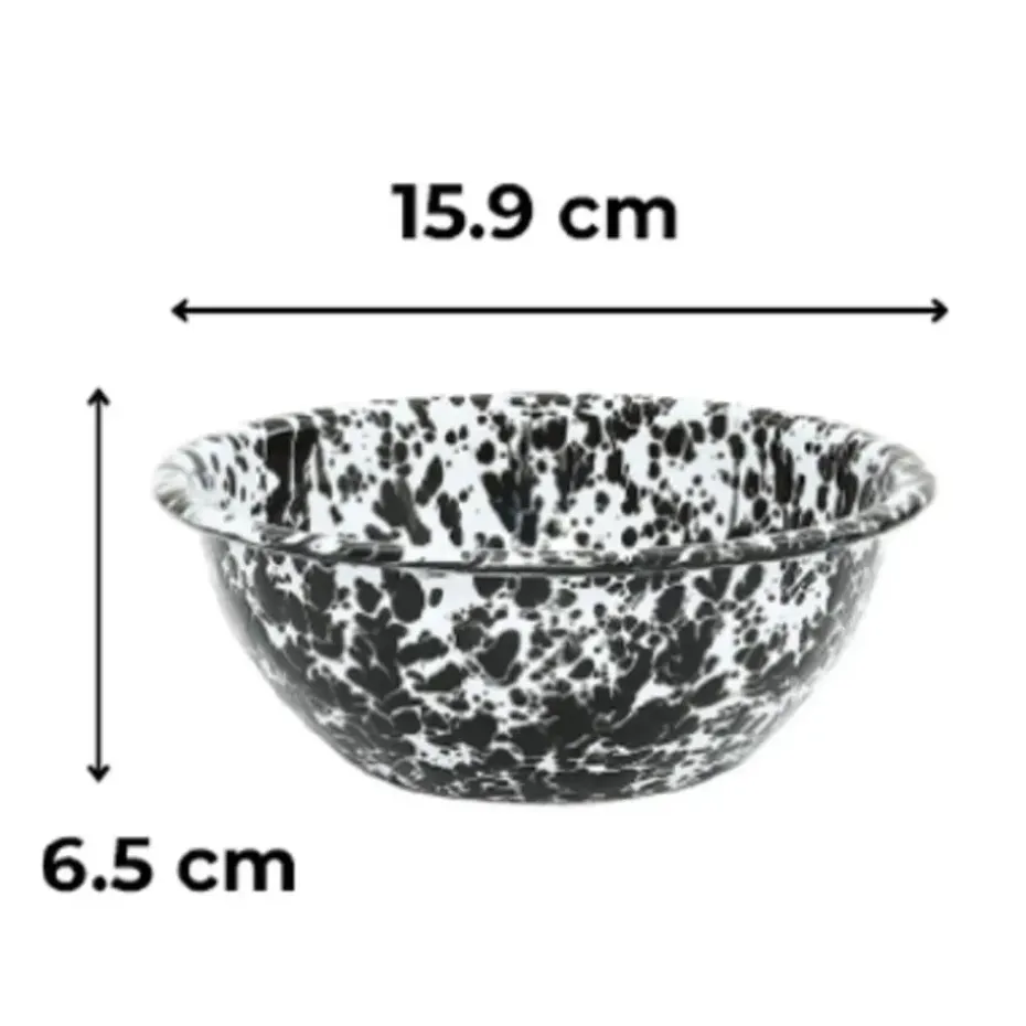 Crow Canyon Home Serviesset Splatter - 4-delig - Rood