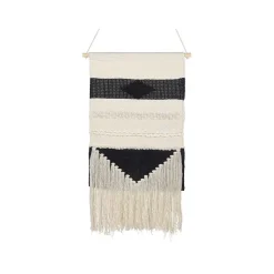 DASKA - Wanddecoratie - Beige - Katoen