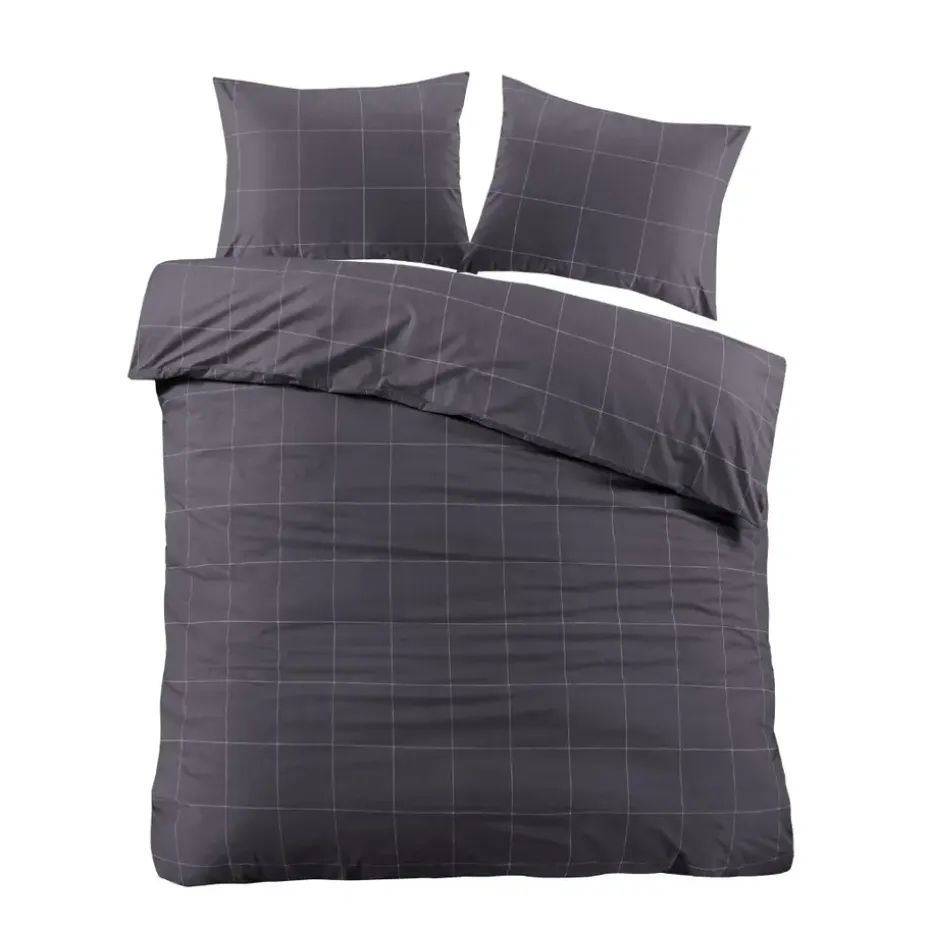 Day Dream Duuk - Dekbedovertrek - Lits-jumeaux - 240x200/220 cm - Grijs