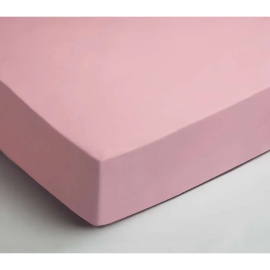Day Dream Hoeslaken - jersey - 90x200 cm - Roze