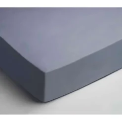 Day Dream Hoeslaken - Strijkvrij - 90x220 cm - Blauw