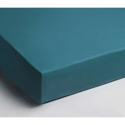 Day Dream Hoeslaken - strijkvrij - 90x200 cm - Petrol