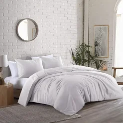 Day Dream Jeans Stitch - Dekbedovertrek - Tweepersoons - 200 x 200/220 - Lichtgr