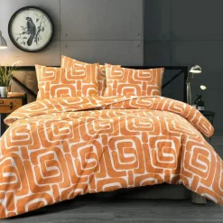 Day Dream Sem Dekbedovertrek - Eenpersoons - 140x200/220 cm - Oranje