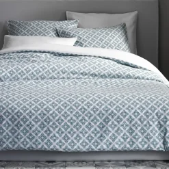 De Witte Lietaer Dekbedovertrek Katoen Satijn Azulejos - 240 x 220 cm