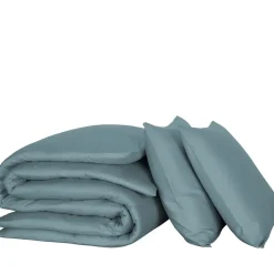 De Witte Lietaer Dekbedovertrek Katoen Satijn Olivia - 240 x 220 cm - Groen