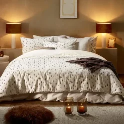 De Witte Lietaer Dekbedovertrek Dentree Soft White - 240 x 220 cm - Flanel