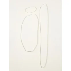 Decopaneel Nordic 2 off-white mdf 70x50 cm