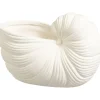 Decoratie object Schelp - off-white - 10x20x12 cm