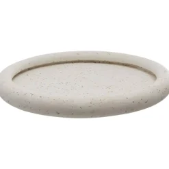 Decoratie tray Nordic - off-white - Ø26cm