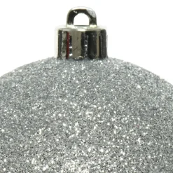 Decoris kerstballen - 30x st - zilver - D6 cm