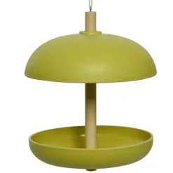 Decoris Vogelvoederplek - silo - hangend - bamboe - groen - 25 cm