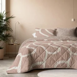 Dekbed zonder Overtrek Shapes 240x220 – Zacht & Wasbaar – Incl. 2 Kussenslopen