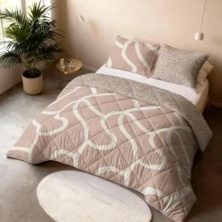 Dekbed zonder Overtrek Shapes 240x220 – Zacht & Wasbaar – Incl. 2 Kussenslopen