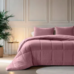 Dekbed zonder Overtrek Velvet 240x200 – Superzacht & Wasbaar – Roze