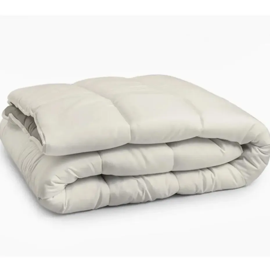 Dekbed zonder Overtrek 140x200 – Incl. Kussenslopen – Wasbaar – Crème/Kaki