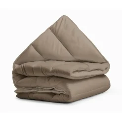 Dekbed zonder Overtrek 140x200 – Incl. Kussenslopen – Wasbaar – Taupe