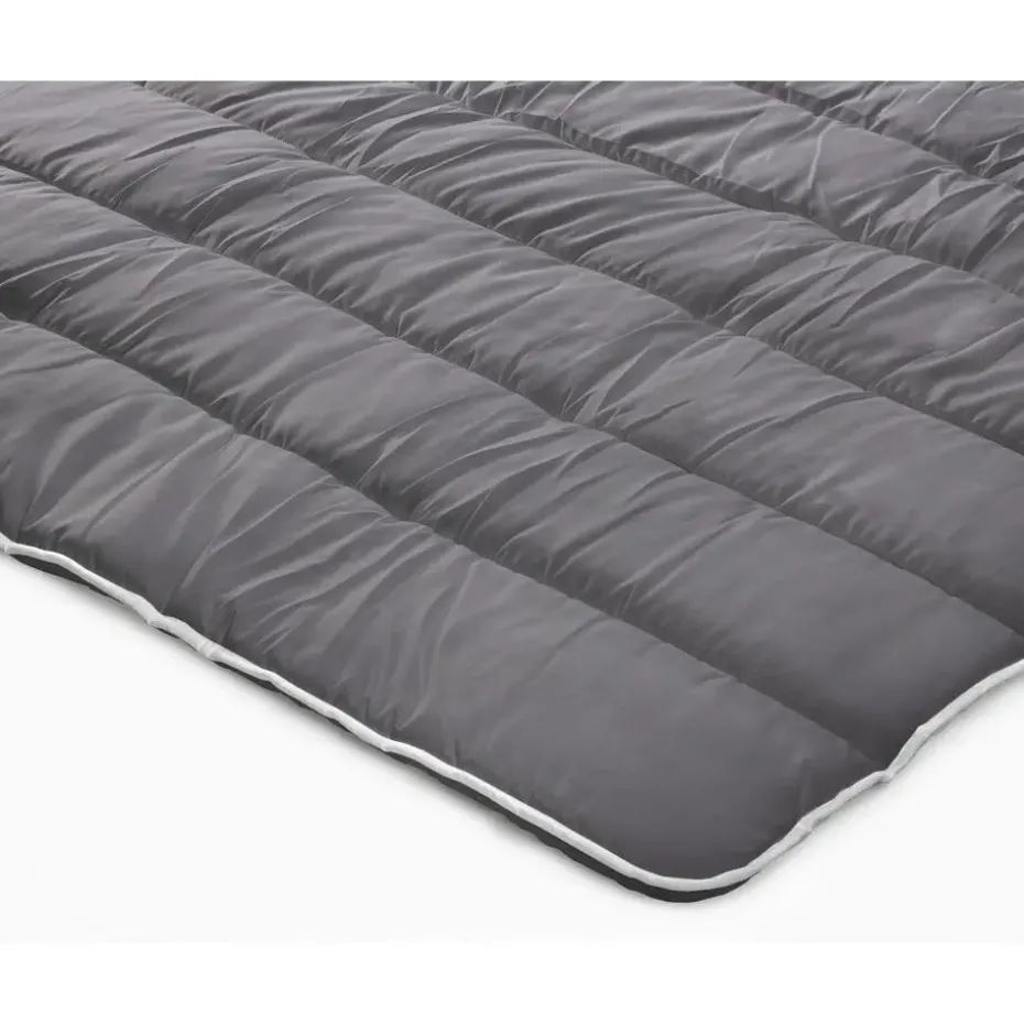 Dekbed zonder Overtrek 200x200 – Incl. Kussenslopen – Wasbaar – Antraciet