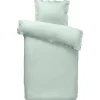 Dekbedovertrek Cato - groen - 140x200/220 cm