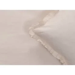 Dekbedovertrek Cato effen - roze - 200x200/220 cm