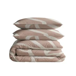 Dekbedovertrek Clay Contours 240x220 – Zacht Katoen – Incl. 2 Kussenslopen