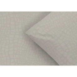 Dekbedovertrek Cozy Contour - zand - 140x220 cm