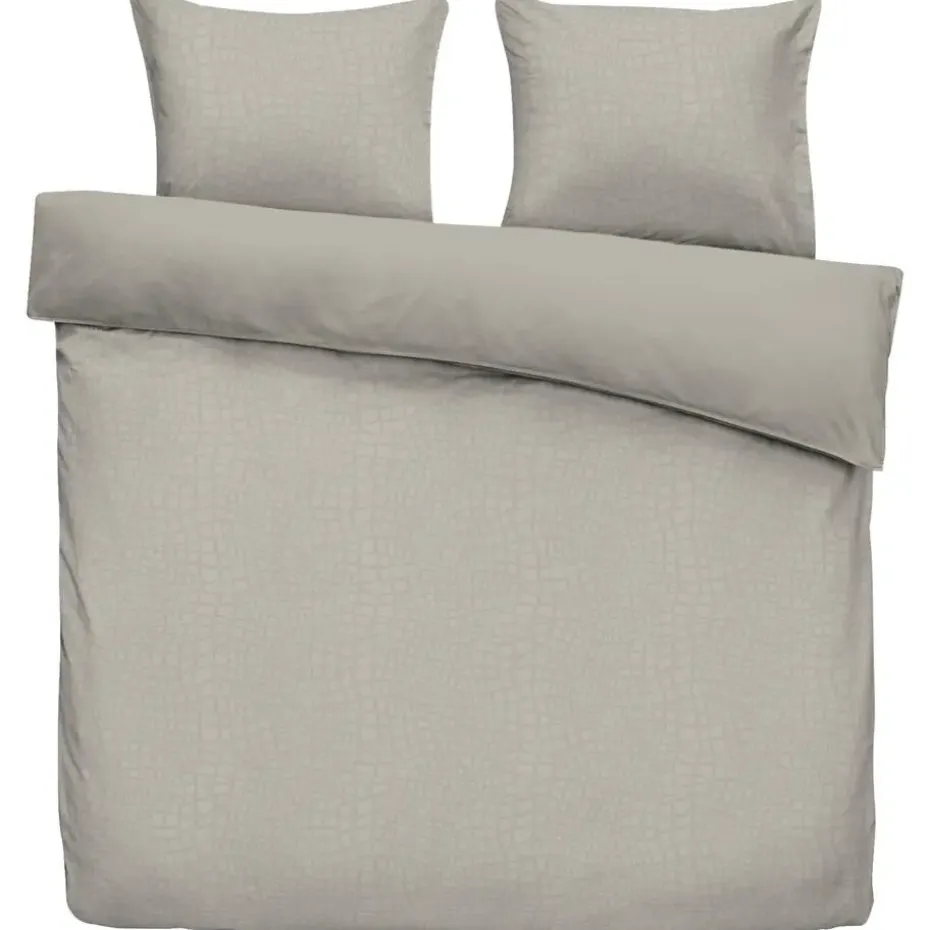 Dekbedovertrek Cozy Contour - zand - 200x220 cm