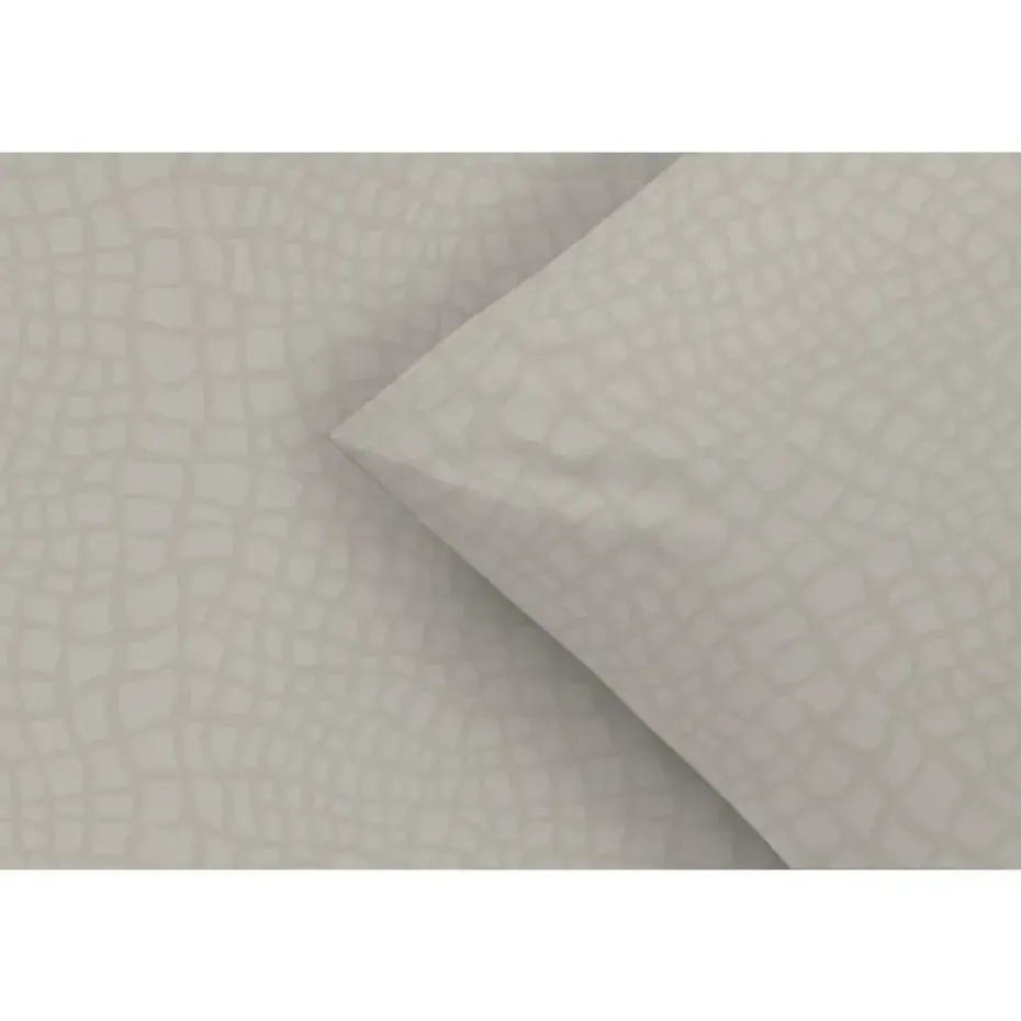 Dekbedovertrek Cozy Contour - zand - 200x220 cm